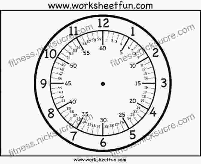 A Clock With Two Hands And Numbers On The Face For Kids: Karen Teaches To Tell The Time Educational For Kids