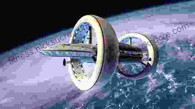 A Conceptual Illustration Of A Spacecraft Utilizing Warp Drive Technology, Distorting Space Time To Achieve Faster Than Light Travel. Faster Than Light: Warp Drive And Quantum Vacuum Power (Lost Science)