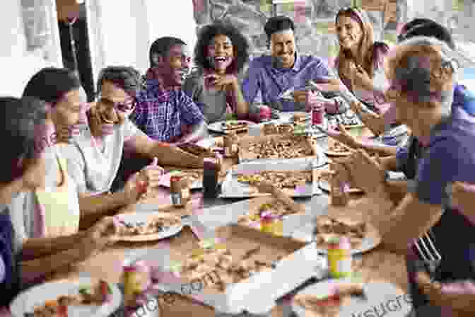 A Group Of People Enjoying A Meal Together In New York City. New York City Food Crawls: Touring The Neighborhoods One Bite Libation At A Time