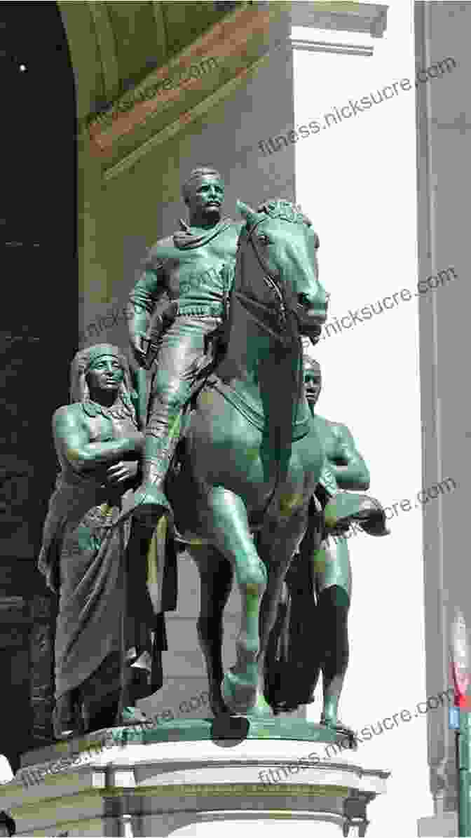 A Statue Of Theodore Roosevelt On Horseback, Symbolizing His Enduring Legacy As A Wilderness Hunter And Conservationist. The Wilderness Hunter Theodore Roosevelt