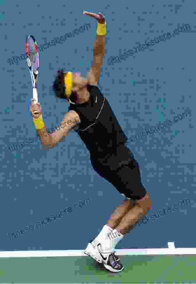 A Tennis Player Executing A Powerful Serve, Demonstrating The Principles Of Biomechanics Success In Tennis: The Science Behind Performance