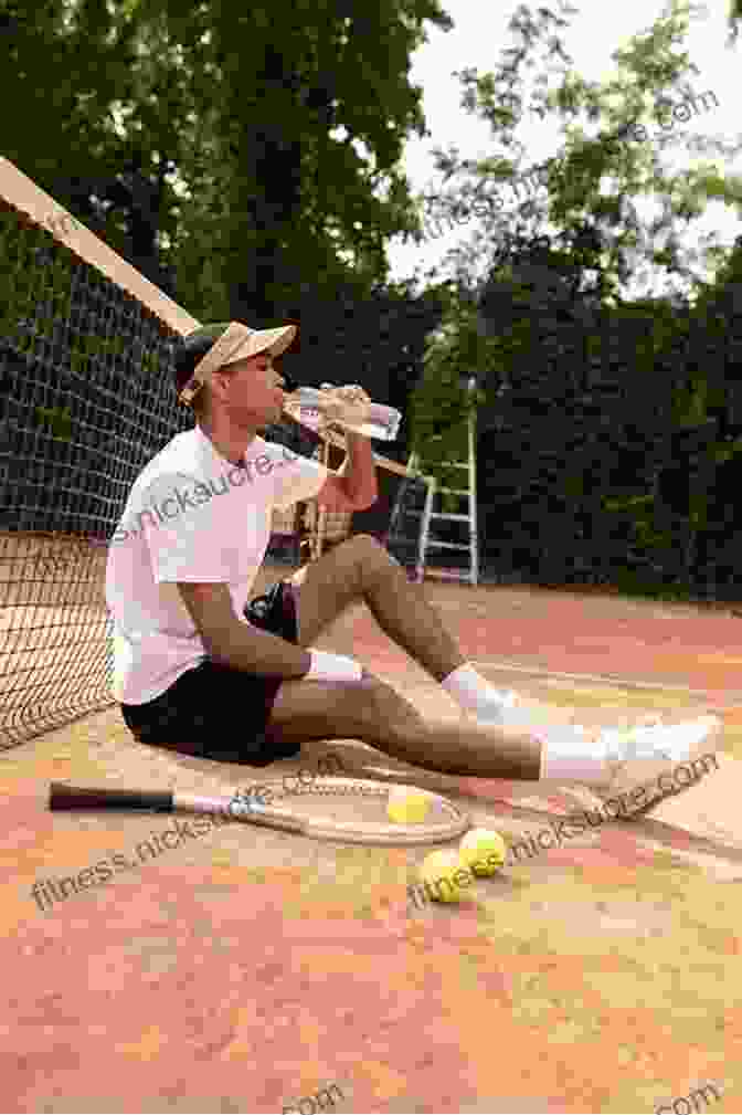 A Tennis Player Resting And Stretching, Demonstrating The Significance Of Recovery For Performance Success In Tennis: The Science Behind Performance