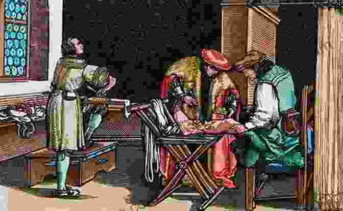 A Woodcut Print Depicting A Medieval Physician Treating A Patient A Short History Of Medicine