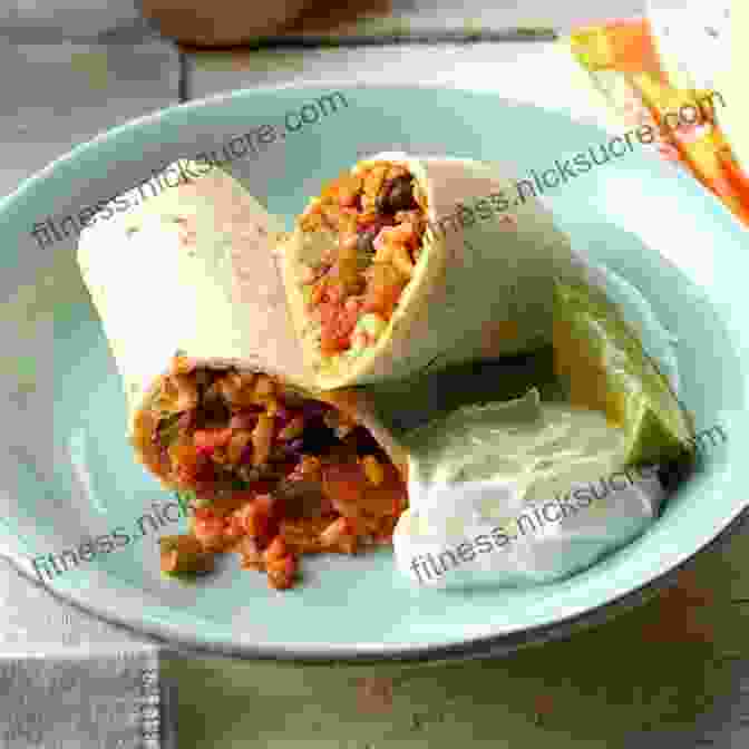 Bean Burrito With Canned Beans And Rice OTTOLENGHI Cookbook: Healthy Meal Recipes To Unlock Your Fridge Freezer Pantry