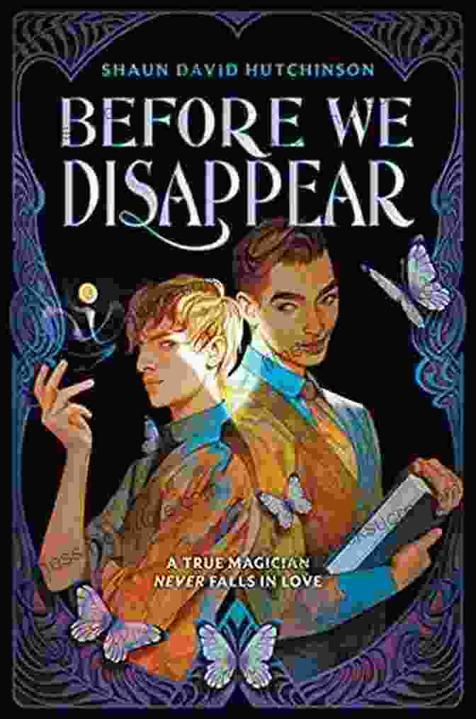 Book Cover Of Before We Disappear By Shaun David Hutchinson, Featuring A Silhouette Of A Boy Standing Alone In A Field Under A Starry Sky. Before We Disappear Shaun David Hutchinson