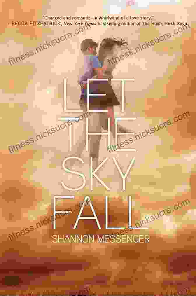 Cover Of Let The Sky Fall By Shannon Messenger, Featuring Sophie Foster And Her Friends Standing In Front Of A Waterfall Let The Sky Fall Shannon Messenger