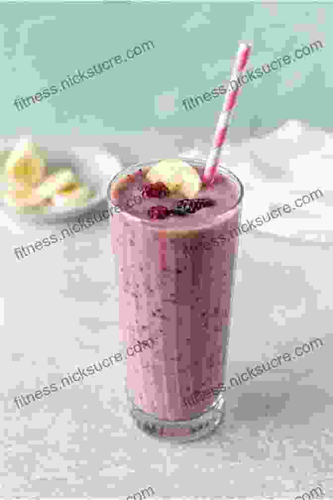 Frozen Banana Smoothie With Yogurt And Berries OTTOLENGHI Cookbook: Healthy Meal Recipes To Unlock Your Fridge Freezer Pantry