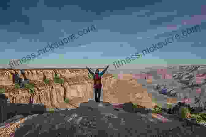 Hiker Standing On The Edge Of A Sheer Cliff In The Grand Canyon Over The Edge: Death In Grand Canyon