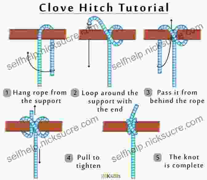 How To Tie A Clove Hitch Knot The Pocket Guide To Equine Knots: A Step By Step Guide To The Most Important Knots For Horse And Rider (Skyhorse Pocket Guides)