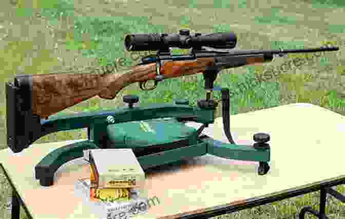 Image Of A Rifle Shooter Using A Precision Rifle Stand For Improved Accuracy. The Art Of The Rifle