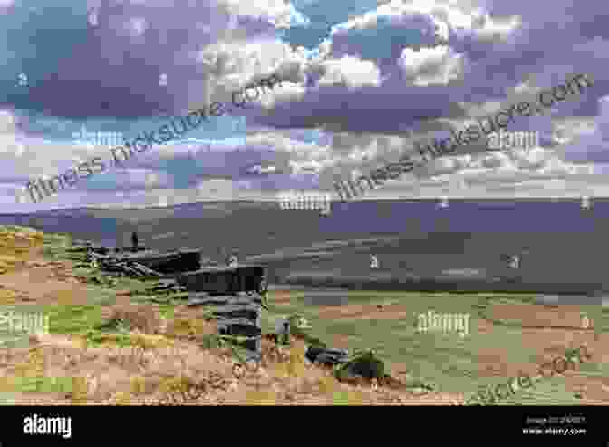 Merlin Standing On A Hilltop, Looking Out Over A Vast Moorland Merlin And The Moor: The Saga Begins (Merlin And The Moor Trilogy 1)