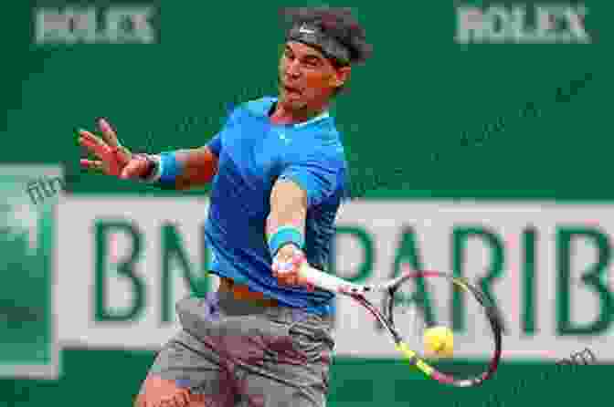 Rafael Nadal Hitting A Forehand During A Tennis Match Emma Raducanu And Rafael Nadal 2024: Personalities Of British Spanish Professional Tennis Players