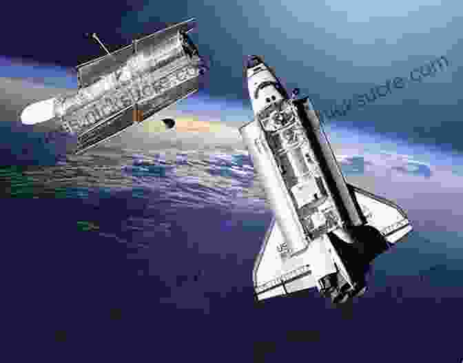 The Hubble Space Telescope Being Launched Into Space By The Space Shuttle Discovery The Universe In A Mirror: The Saga Of The Hubble Space Telescope And The Visionaries Who Built It