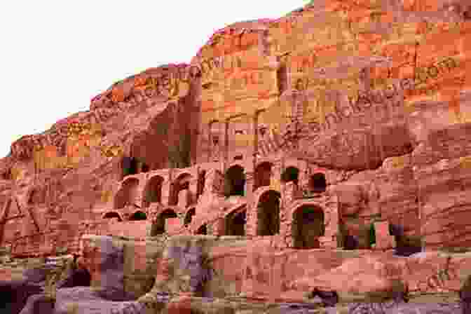 The Lost City Of Petra, Carved Into Sheer Rock Cliffs Forgotten Tales And Vanished Trails