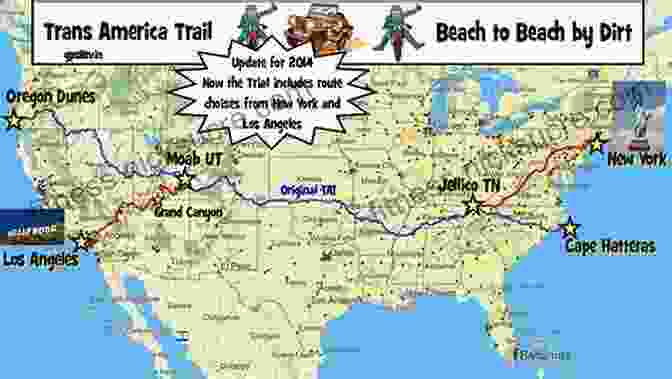 Transcontinental Trail, A Monumental Project Spanning The Width Of The United States, Offering A Diverse Range Of Landscapes And Off Road Adventures. Rail Trail Hall Of Fame: A Selection Of America S Premier Rail Trails