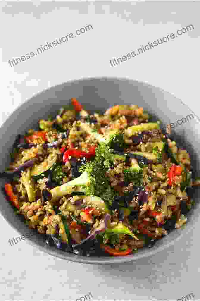 Veggie Stir Fry With Brown Rice OTTOLENGHI Cookbook: Healthy Meal Recipes To Unlock Your Fridge Freezer Pantry